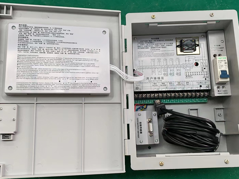 常德​LX-BW10-RS485型干式变压器电脑温控箱批发